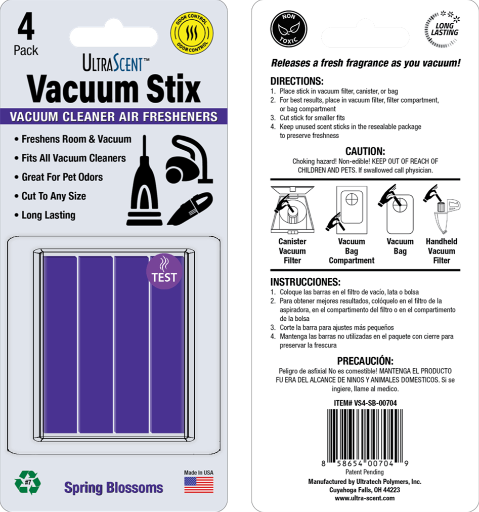 Vacuum Stix Vacuum Cleaner Air Freshener