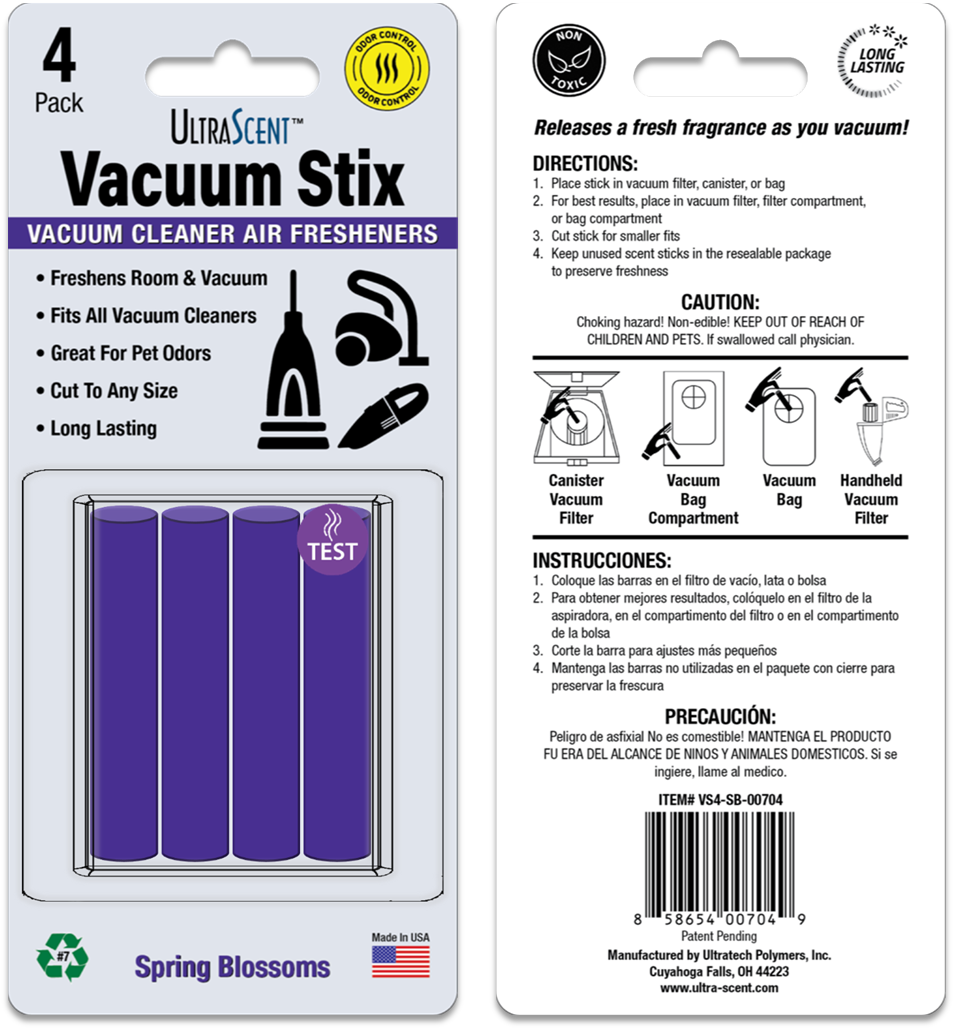 Vacuum Stix Vacuum Cleaner Air Freshener