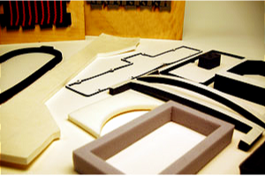 Die cut foam